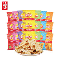海玉 薯东方石头薯片 20g*15包 混合口味 休闲零食充气包随机混合