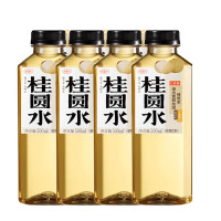 好望水 桂圆水 0脂0能量0添加植物饮料 500ml*4瓶