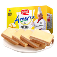 盼盼 梅尼耶干蛋糕 320g约32枚 奶香味饼干糕点零食多口味奶酪礼盒装