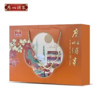 廣州酒家 幸福到家腊味礼盒1399g 广式香肠腊肉特产组合大礼包