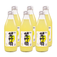 好望水 望柠萌 柠檬味0脂肪汽水果汁 原果健康饮料 300ml*6瓶整箱