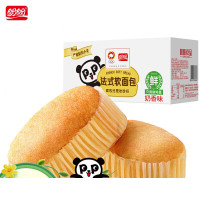 盼盼 法式软面包 奶香味900g/箱 早餐营养点心食品整箱装