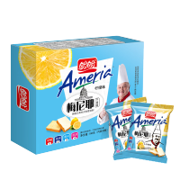 盼盼 梅尼耶干蛋糕 柠檬味1000g 饼干糕点零食礼盒送礼整箱