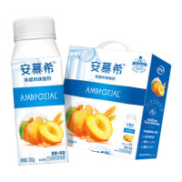 伊利安慕希 酸奶 黄桃燕麦风味酸奶 200gx8盒整箱