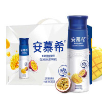 伊利 安慕希 高端畅饮型酸奶 芒果+百香果230g*10瓶