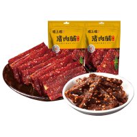 煌上煌 原味猪肉脯100g*2+麻辣牛肉100g 肉干肉脯组合装