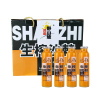 吕梁野山坡 沙棘汁饮料礼盒装 300ml*8瓶 山西特产沙棘果汁 年货礼盒