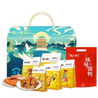 煌上煌 卤鸭舌 风味酱鸭 卤鸭脖 卤鸭锁骨 卤鸭掌 卤鸭翅 煌荣850g