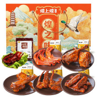 煌上煌 煌之味礼盒988g 熟食香辣卤味