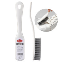 美丽雅 洗衣刷长柄刷 鞋刷硬毛衣刷子多功能家用长柄清洁刷 2支装