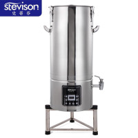 史蒂芬 SDF-DJ450B-45L 商用米糊豆浆机 内置过滤网全钢机型 容量30-45L 220V 不锈钢 单位:台