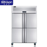 史蒂芬 XSX985-2W 商用四门冰柜(双温) 四门冰箱980L 不锈钢 单位:台