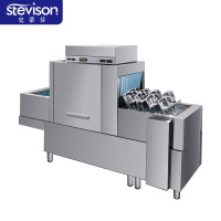 史蒂芬 FT-1AS1 长龙式洗碗机 商用洗碗机 大型酒店食堂餐厅饭店大容量刷碗机厨房设备 单缸单喷 380V 不锈钢