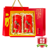 张一元 金福礼盒茉莉花茶150g*2桶 金福礼盒装