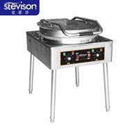 史蒂芬 YXD-53L 悬浮款53旋钮电饼铛 煎饼机电压:220V或380V可选 立式台式两用 双面加热 不锈钢