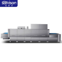 史蒂芬 FT-2BTM2 长龙式洗碗机 商用洗碗机 大型酒店食堂餐厅饭店大容量刷碗机厨房设备 双缸双喷双烘干 380V