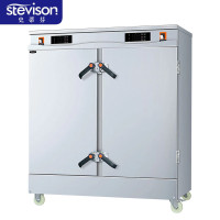 史蒂芬 SDF-RM-DZ-24 多功能节能款蒸饭柜24盘 双门双控 功率:24KW 电压:380V 不锈钢