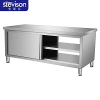 史蒂芬 SDF-ST188 双通工作柜 1800*800*800mm 304不锈钢 单位:台