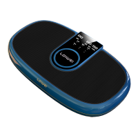 勒德威 甩脂机 塑身机抖抖机懒人收腹机燃脂健身运动器材 R180 蓝色