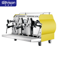 史蒂芬 KC-11.2H 双头咖啡机电压:220V 功率:3.75KW不锈钢和喷涂表面 单位:台