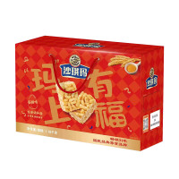 徐福记(Xu fuji) 沙琪玛香酥全蛋味彩箱礼盒装1180g 沙琪玛糕点健康营养礼品
