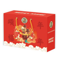 徐福记(Xu fuji) 年年颂福礼盒1367g 糖果零食大礼包组合 公司团购