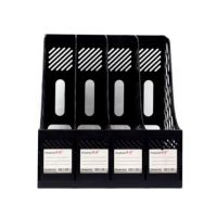 诚隆 CL-8024四组资料架(黑)