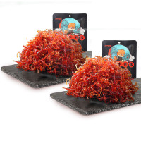 三只松鼠(Three Squirrels) 灯影牛肉丝麻辣味100g*2袋 休闲零食