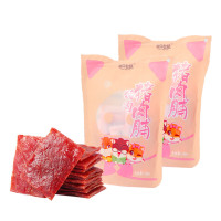 三只松鼠(Three Squirrels) 每日零食 袋装猪肉脯100g*2袋 网红小吃零食