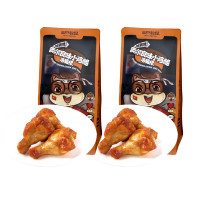 三只松鼠(Three Squirrels) 小鸡腿(鸡翅根) 奥尔良味160g*2袋 即食休闲零食