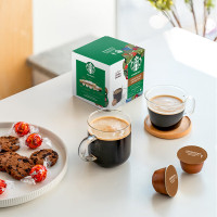 星巴克 胶囊咖啡 特选综合美式 102g12粒装 可做12杯 中烘美式黑咖啡