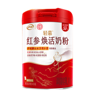伊利 轻慕红参焕活奶粉400g 5年长白山红参 高钙高铁 桂圆枸杞