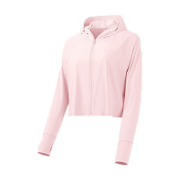 蕉下 冰触系列浅息披肩防晒服 防晒衣UPF50+ 蜜桃粉 L