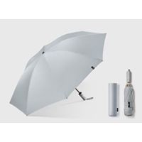蕉下 三折自动雨伞 薄影灰 RP63124 夏季防晒伞