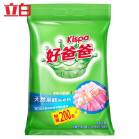好爸爸 天然亲肤洗衣粉宝宝衣物适用清新花香柔顺护衣 2.28kg/袋