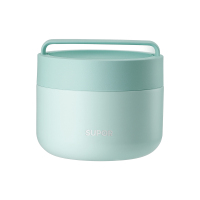 苏泊尔(SUPOR) 保温便当盒 800ML大容量 薄荷绿 KC80FK10