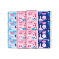 七度空间 优雅丝柔超薄卫生巾 76片