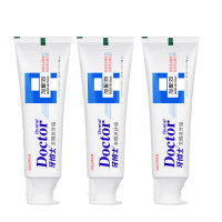 牙博士 加配疗去烟渍牙膏120g*3支 减轻牙渍清新口气