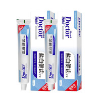 牙博士 盐白健齿牙膏 去渍护龈去口气 105*2