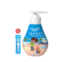 牙博士 克蕾欧泵式牙膏120g(哈密瓜味)+儿童乐护牙刷