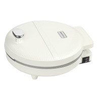 Abereve艾贝丽多功能电饼铛家用双面双盘加热加深加大烤盘 煎饼烙饼锅小型无涂层有钛不粘锅ABL-K06 椰奶白