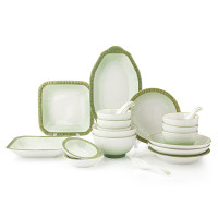 菲米生活(PHMI) 森慕庄园浮雕餐具组合 23件套 FM-CJ2373S