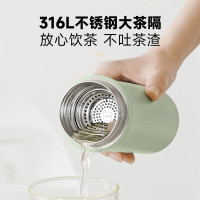 苏泊尔(SUPOR) 保温杯 500ML大容量男女成人学生便携不锈钢水杯 KC50GB10