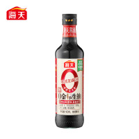 海天 0添加金标生抽 零添加酱油特级酿造提鲜炒菜调味品 500mL*3瓶
