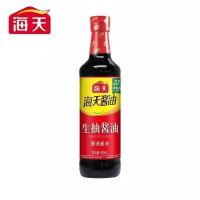 海天 酱油 调味料 生抽酱油500mL(PET瓶)*1瓶