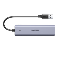 绿联(Ugreen) 15918 USB3.0分线器 高速扩展4口HUB扩展坞集线器 1米 CM219