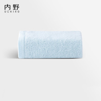 内野(UCHINO)纯棉速干擦脸毛巾 简约素色缎边毛巾 34cm*75cm