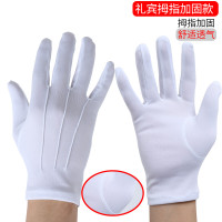 礼仪迎宾手套 涤纶款(5付装)