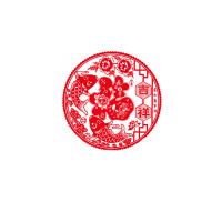 静电贴福字窗花 福字20张 单位:份