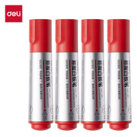 得力SK162白板笔(红) 8支/盒